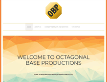 Tablet Screenshot of octagonalbase.com